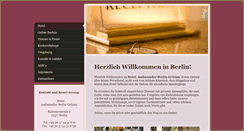 Desktop Screenshot of hotel-ambassador-berlin-gruenau.com